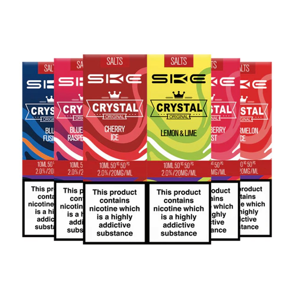 SKE Crystal 10ml Nic Salt 10 Pack
